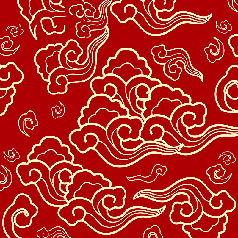 Auspicious Chinese style big red auspicious cloud wallpaper living room Tibetan background wall Buddhist niche temple Buddhist
Auspicious Chinese style big red auspicious cloud wallpaper living room Tibetan background wall Buddhist niche temple Buddhist