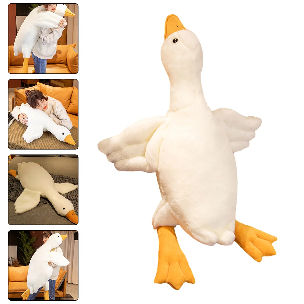 Big White Goose Cartoon Stuffed Toy Funny Plush Animals Nacove Pillow Decorative Hug Soft
Big White Goose Cartoon Stuffed Toy Funny Plush Animals Nacove Pillow Decorative Hug Soft