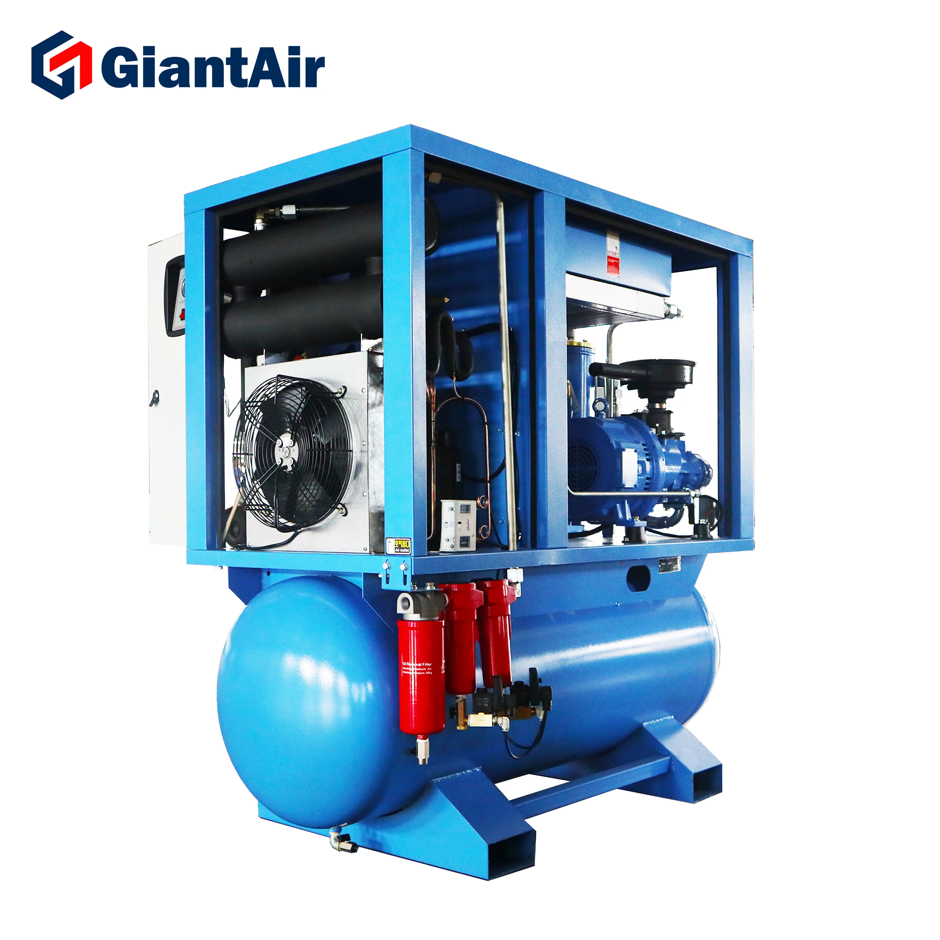 Universal Product 22kw Industrial Compressor 30 Hp 3.2m3/min 114cfm Screw Air Compressor with Air Dryer
Universal Product 22kw Industrial Compressor 30 Hp 3.2m3/min 114cfm Screw Air Compressor with Air Dryer