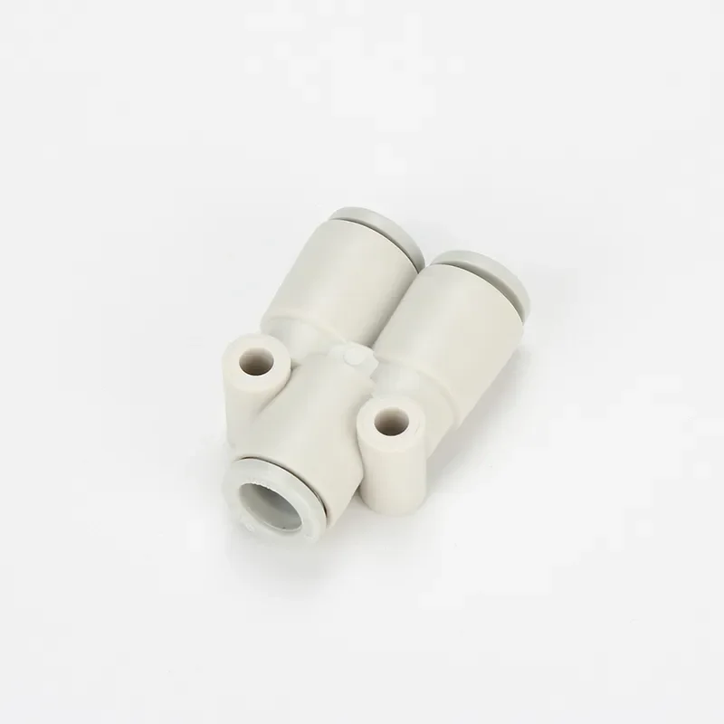 Оригинальный Пластиковый быстроразъемный Y-образный тройник переменного диаметра KQ2U, нейлоновый пневматический соединитель для газовой трубы 
Оригинальный Пластиковый быстроразъемный Y-образный тройник переменного диаметра KQ2U, нейлоновый пневматический соединитель для газовой трубы