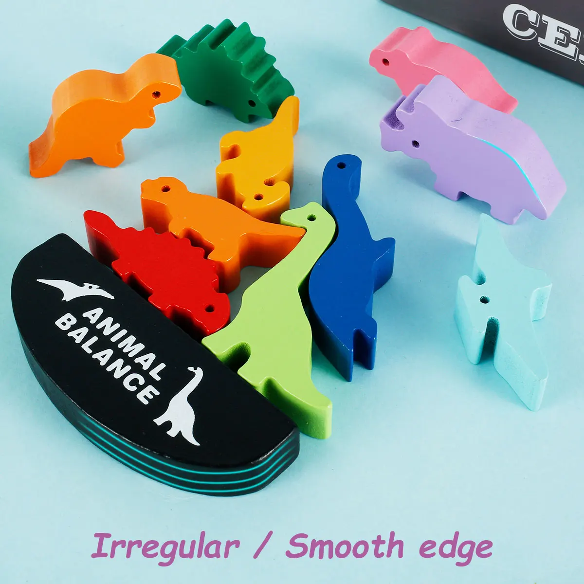 Montessori Wooden Dinosaur&Animal Stacking Blocks Balance Game Toys Dinosaur Building Blocks for Kids Children’s Christmas Gifts
Montessori Wooden Dinosaur&Animal Stacking Blocks Balance Game Toys Dinosaur Building Blocks for Kids Children’s Christmas Gifts