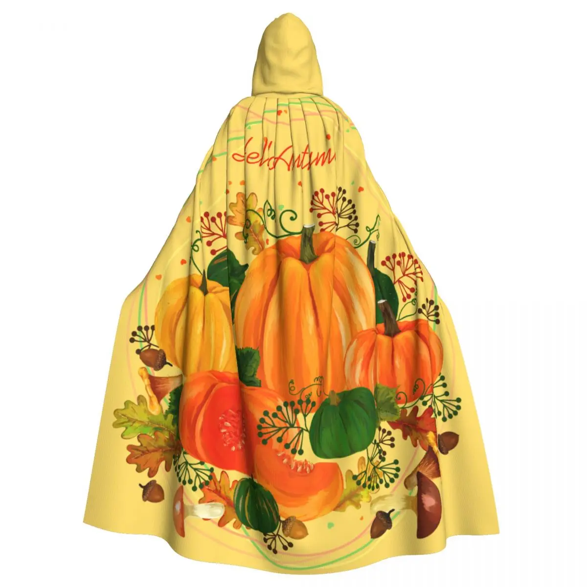 Hooded Cloak Unisex Cloak with Hood Autumn Harvest Pumpkin Poster Cloak Vampire Witch Cape Cosplay Costume
Hooded Cloak Unisex Cloak with Hood Autumn Harvest Pumpkin Poster Cloak Vampire Witch Cape Cosplay Costume