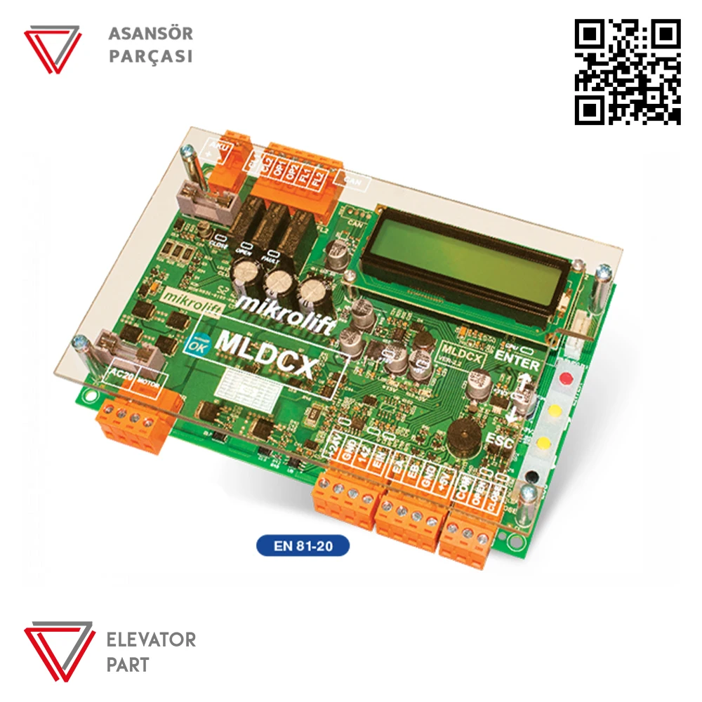 MİKROLİFT - Mikrolift Mldcx Tam Otomatik Kapı Kontrol Kartı
MİKROLİFT - Mikrolift Mldcx Tam Otomatik Kapı Kontrol Kartı