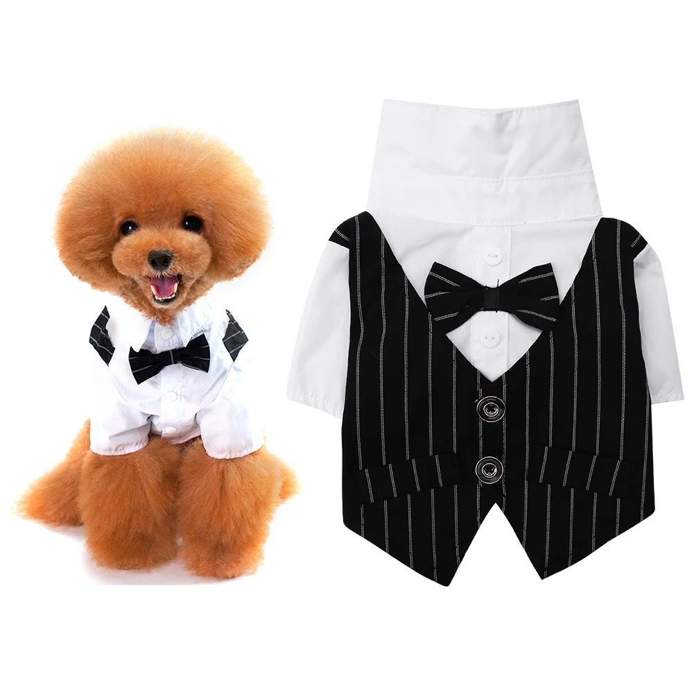 Funny Pet Dog Puppy Clothes Fashion Business Suit Outfit Wedding Party Costume pet pet pet
Funny Pet Dog Puppy Clothes Fashion Business Suit Outfit Wedding Party Costume pet pet pet
