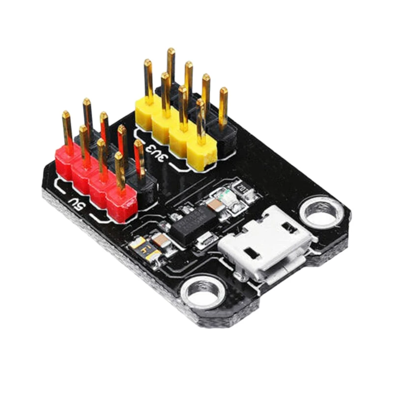 Retail Power Module USB Power Supply Module Micro-USB Interface 3.3V 5V 1117 Chip Ez-USB Power Supply Module
Retail Power Module USB Power Supply Module Micro-USB Interface 3.3V 5V 1117 Chip Ez-USB Power Supply Module