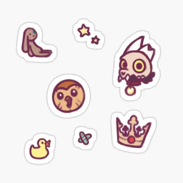 King Amp Amp Hooty K 5PCS Stickers for Funny Cartoon Laptop Living Room Stickers Window Luggage Cute Anime Background Wall
King Amp Amp Hooty K 5PCS Stickers for Funny Cartoon Laptop Living Room Stickers Window Luggage Cute Anime Background Wall