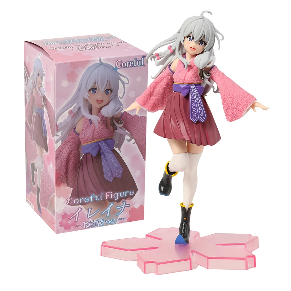 Фигурка «блуждающая ведьма», путешествие на кимоно Elaina Sakura Ver. Фигурка Coreful, Коллекционная модель, игрушка, подарок для детей
Фигурка «блуждающая ведьма», путешествие на кимоно Elaina Sakura Ver. Фигурка Coreful, Коллекционная модель, игрушка, подарок для детей