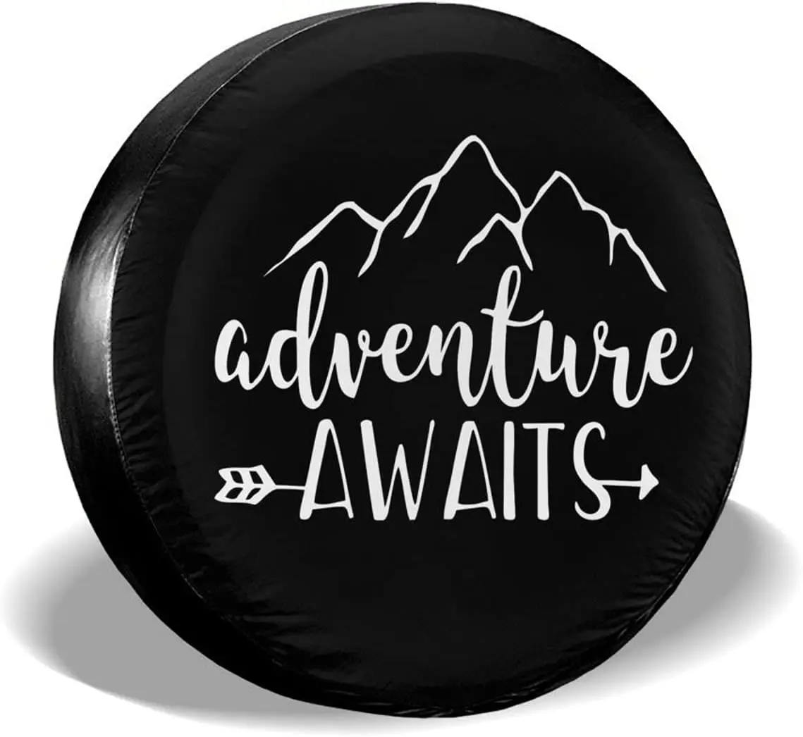 XWQWER Adventure Awaits Spare Tire Cover for Camper RV SUV Trailer Truck and Many Vehicle, Universal Fit Wheel Covers Waterproof
XWQWER Adventure Awaits Spare Tire Cover for Camper RV SUV Trailer Truck and Many Vehicle, Universal Fit Wheel Covers Waterproof