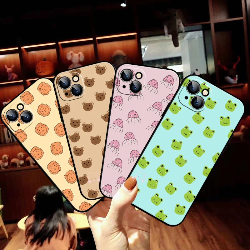Cartoon Bear Panda Phone Case For Funda iPhone 11 12 13 Pro Max Mini X XR XS Max SE 2020 6 6s 7 8 Plus Coque Back Celular
Cartoon Bear Panda Phone Case For Funda iPhone 11 12 13 Pro Max Mini X XR XS Max SE 2020 6 6s 7 8 Plus Coque Back Celular