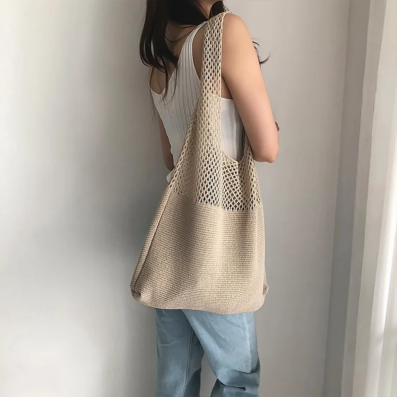 Woven Womens Shoulder Bags Ladies Designer Knitted Braid Handbags Tote Summer Beach Party Bag Purses Shopper Sac Satchel Female
Woven Womens Shoulder Bags Ladies Designer Knitted Braid Handbags Tote Summer Beach Party Bag Purses Shopper Sac Satchel Female