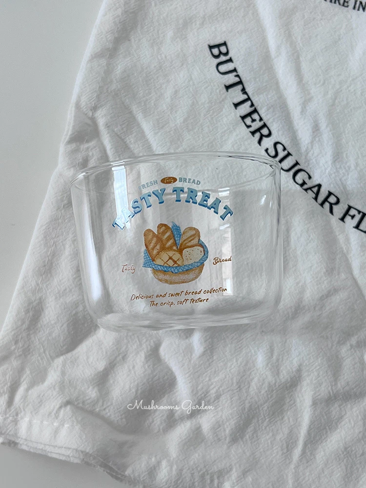 French Retro Rustic Bread Paris High Borosilicate Cheese Cups Glass Yogurt Cups Oatmeal Fruit Cups 
French Retro Rustic Bread Paris High Borosilicate Cheese Cups Glass Yogurt Cups Oatmeal Fruit Cups