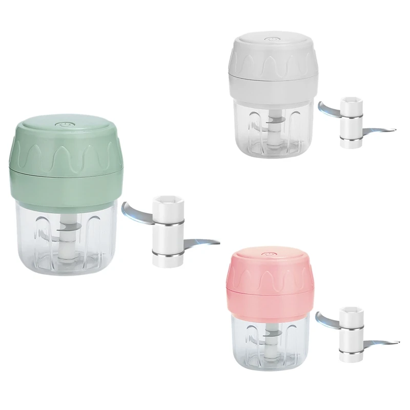 Electric Mini Garlic Chopper Masher Food Slicers , Portable Blender Processor For Pepper Chili Vegetable Nuts Meat
Electric Mini Garlic Chopper Masher Food Slicers , Portable Blender Processor For Pepper Chili Vegetable Nuts Meat