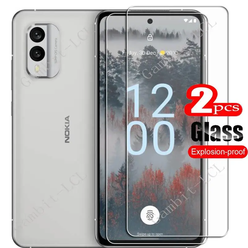 2PCS FOR Nokia X30 5G 6.43" 9H Tempered Glass Protective On NokiaX30 Screen Protector Film Cover
2PCS FOR Nokia X30 5G 6.43" 9H Tempered Glass Protective On NokiaX30 Screen Protector Film Cover