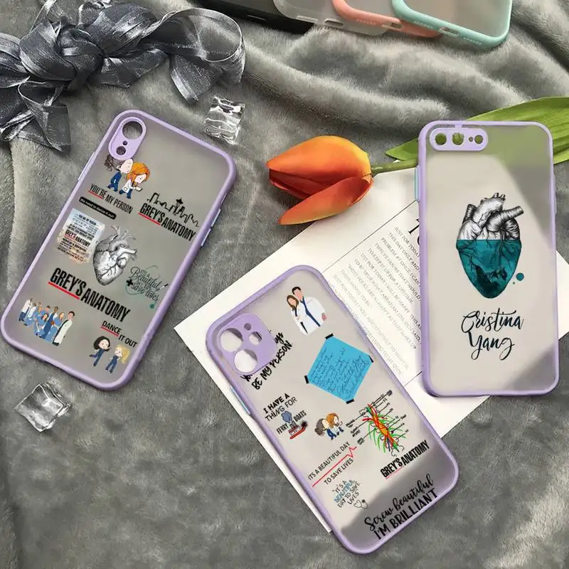 Greys Anatomy You are my person Phone Case matte transparent For iphone 7 8 11 12 13 plus mini x xs xr pro max cover
Greys Anatomy You are my person Phone Case matte transparent For iphone 7 8 11 12 13 plus mini x xs xr pro max cover