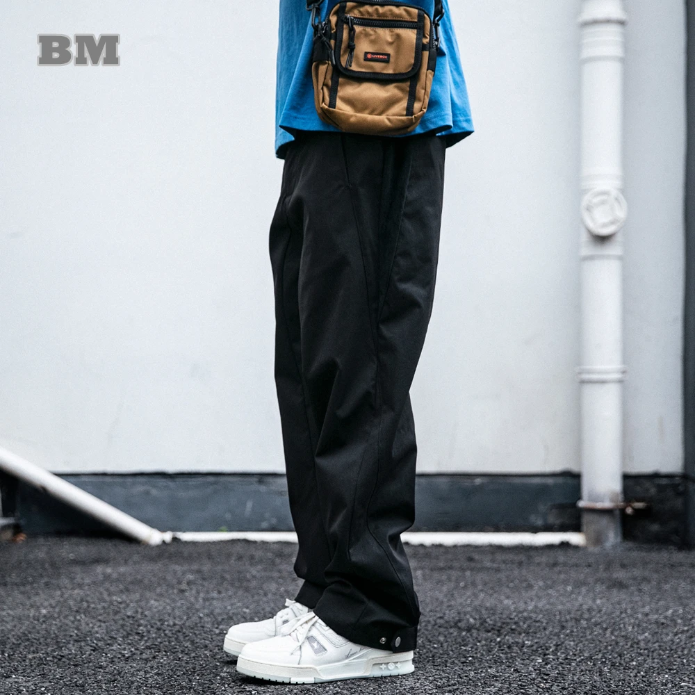 Spring Autumn 2022 Korean Hip Hop Streetwear Black Casual Straight Pants Men Clothing Japanese Fashion Harajuku Trousers Male
Spring Autumn 2022 Korean Hip Hop Streetwear Black Casual Straight Pants Men Clothing Japanese Fashion Harajuku Trousers Male