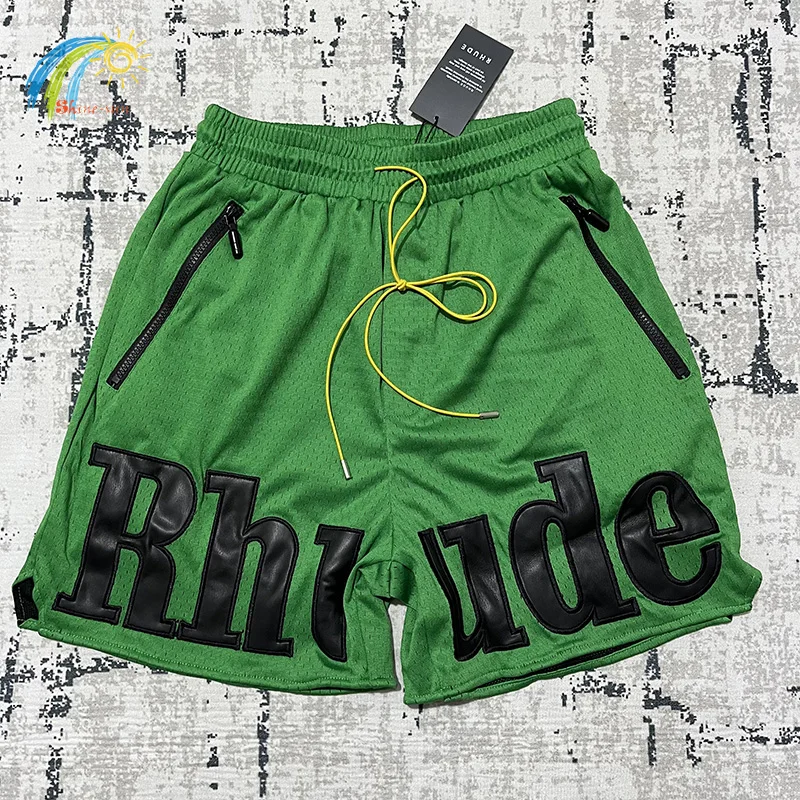 Summer Breathable Men's Jogger RHUDE Shorts Mesh Quick Drying Casual Best Quality Zipper Stretch Women Rhude Big Patch Logo
Summer Breathable Men's Jogger RHUDE Shorts Mesh Quick Drying Casual Best Quality Zipper Stretch Women Rhude Big Patch Logo