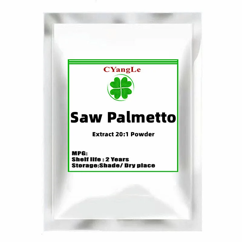 100-1000g Pure Saw Palmetto Extract 20:1 Powder,Preventing hair loss contributes to prostate health and reduces inflammation
100-1000g Pure Saw Palmetto Extract 20:1 Powder,Preventing hair loss contributes to prostate health and reduces inflammation