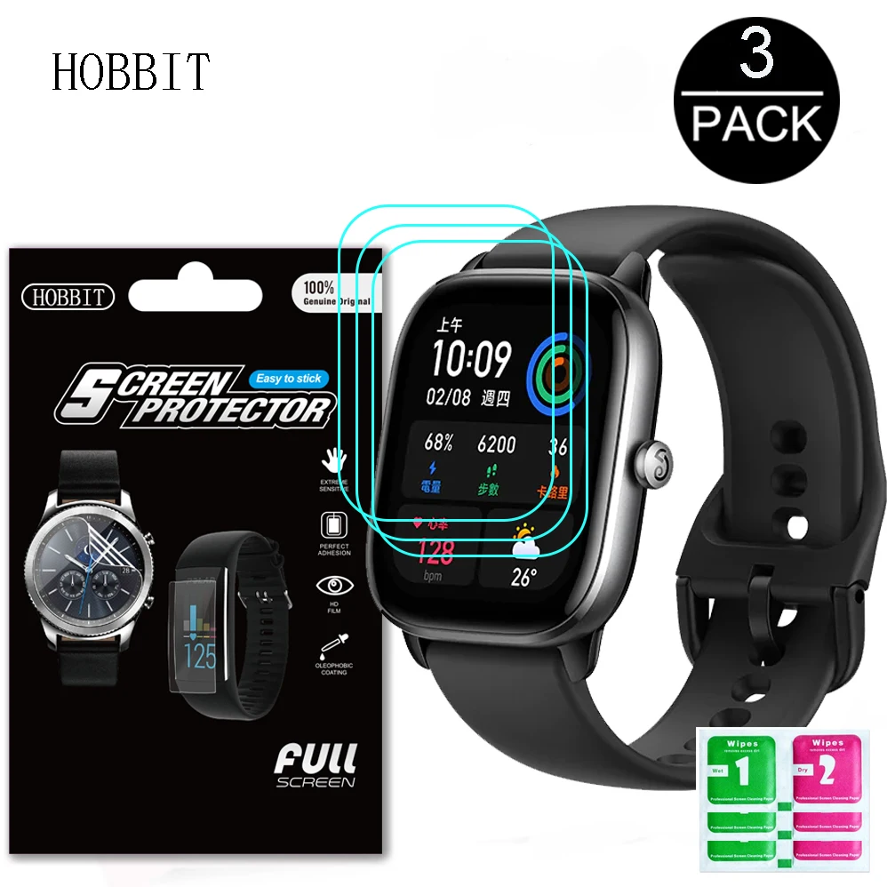 Мягкая защитная пленка из ТПУ для смарт-часов Amazfit GTS 4 GTS4 Mini, 3 шт.
Мягкая защитная пленка из ТПУ для смарт-часов Amazfit GTS 4 GTS4 Mini, 3 шт.