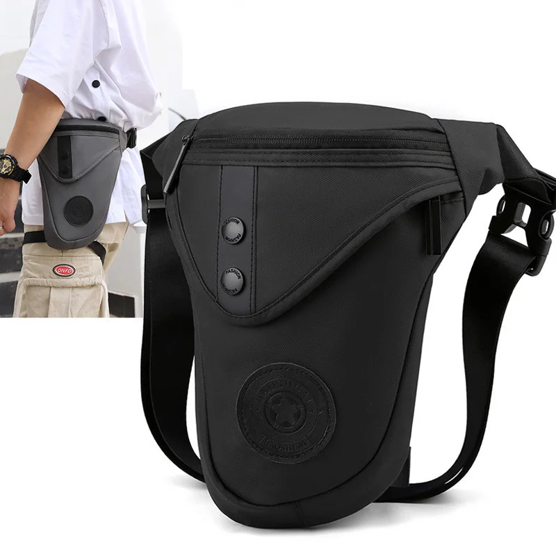 High Quality Nylon Men Drop Leg Bag Fanny Pack Motorcycle Riding Casual Shoulder Cross Body Thigh Male Hip Belt Waist Bags 
High Quality Nylon Men Drop Leg Bag Fanny Pack Motorcycle Riding Casual Shoulder Cross Body Thigh Male Hip Belt Waist Bags