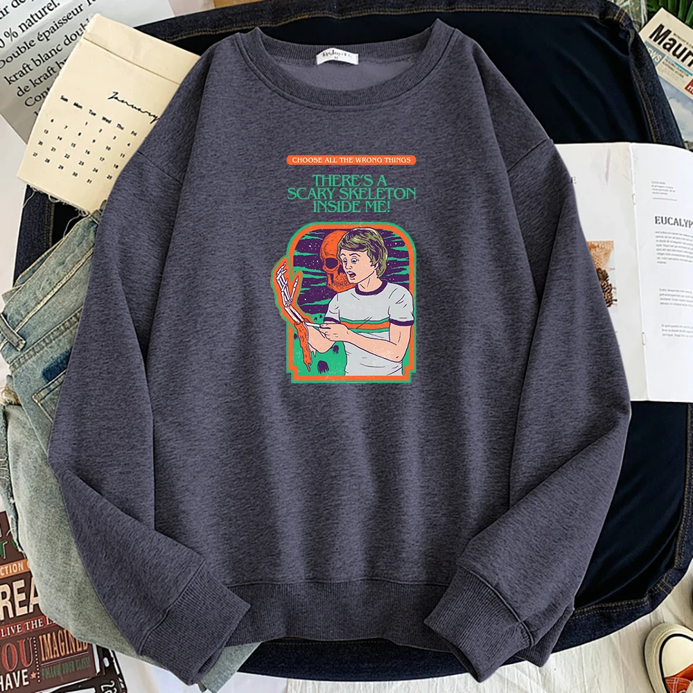 Hot Sale This Scary Skeleton Inside Me Print Hoody Comfortable Casual Clothes Warm Brand Men Hoodie Oversized Soft Men'S Hoodies
Hot Sale This Scary Skeleton Inside Me Print Hoody Comfortable Casual Clothes Warm Brand Men Hoodie Oversized Soft Men'S Hoodies