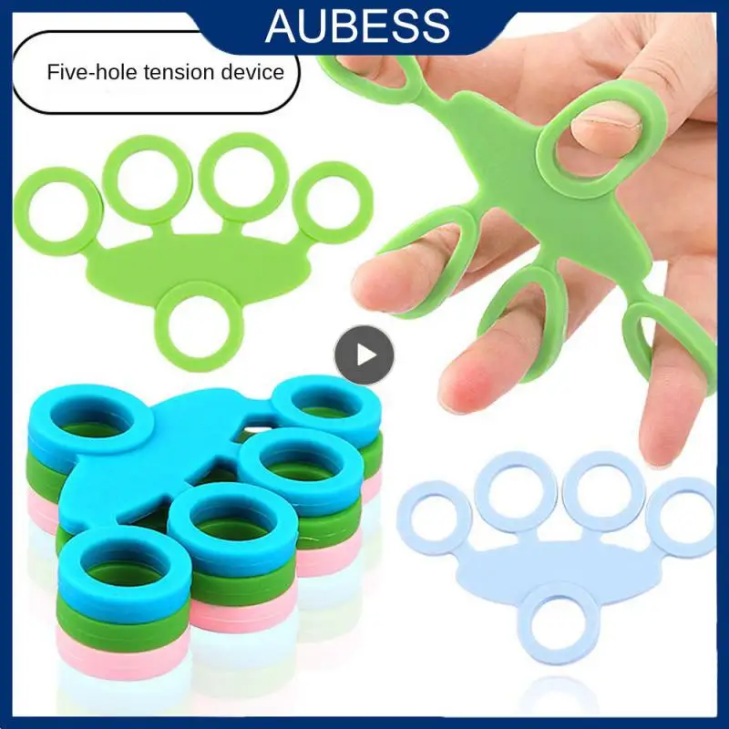 Decompress Five Hole Tensioner Fitness Five Finger Puller Silica Gel Wrist Tensioner Portable Fitness Equipment Wrist Exercise
Decompress Five Hole Tensioner Fitness Five Finger Puller Silica Gel Wrist Tensioner Portable Fitness Equipment Wrist Exercise