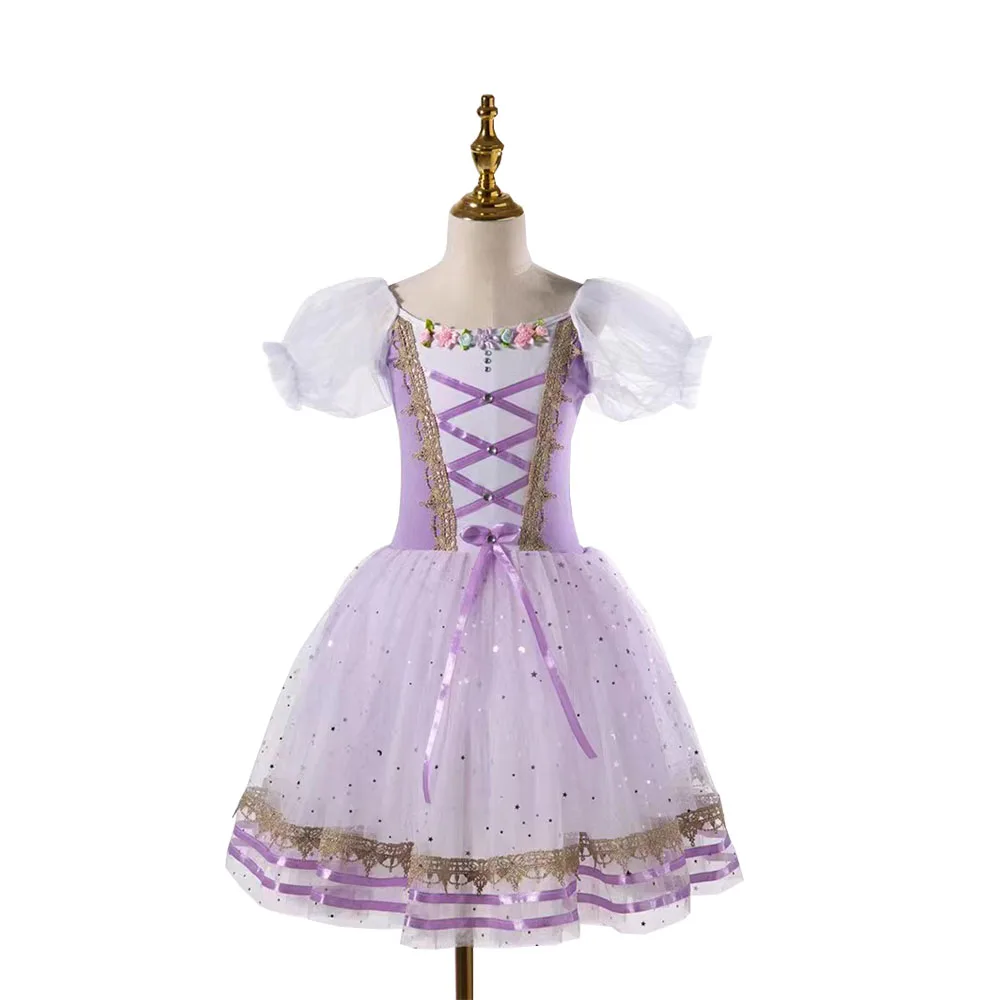 Professional Kids Performance Romantic Ballet Tutu Girls Competition Dress Giselle Ballet Dress Children Ballerina Costumes 
Professional Kids Performance Romantic Ballet Tutu Girls Competition Dress Giselle Ballet Dress Children Ballerina Costumes