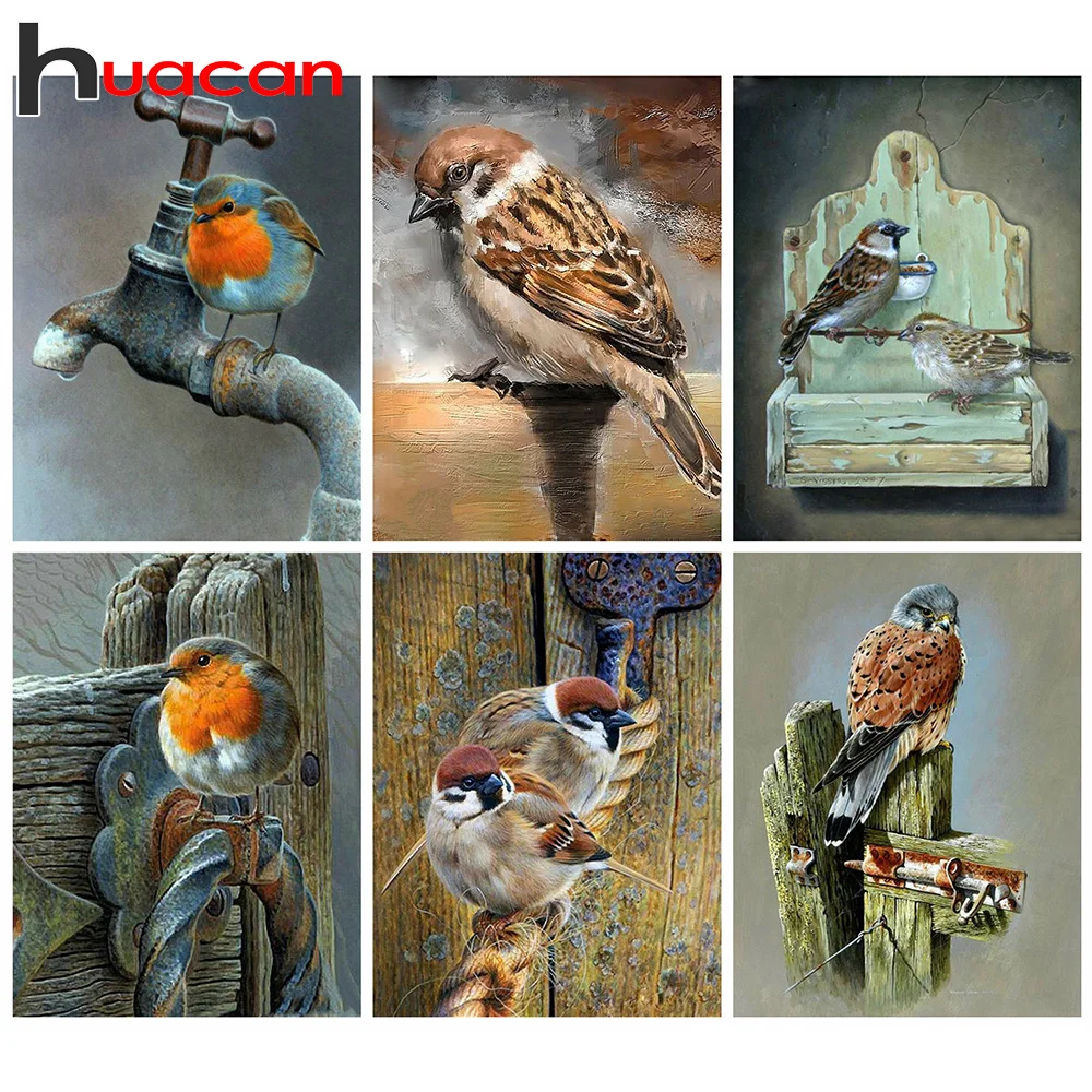 Huacan 5D Full Round/Square Diamond Painting Bird Diamond Embroidery Mosaic Animal Handmade Gift
Huacan 5D Full Round/Square Diamond Painting Bird Diamond Embroidery Mosaic Animal Handmade Gift
