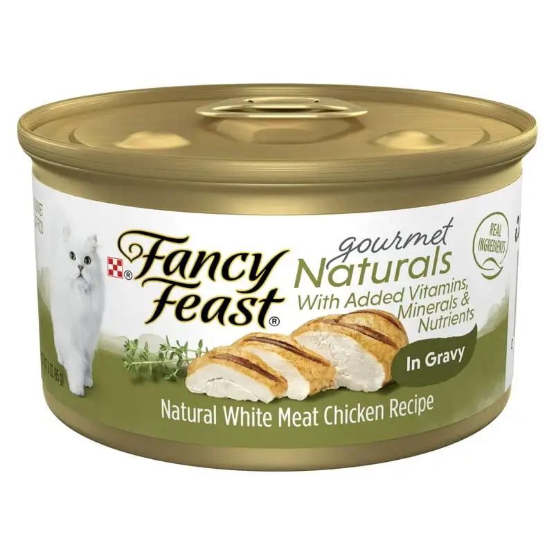 

Gourmet Naturals Wet Cat Food Chicken, 3 oz Cans (12 Pack)
