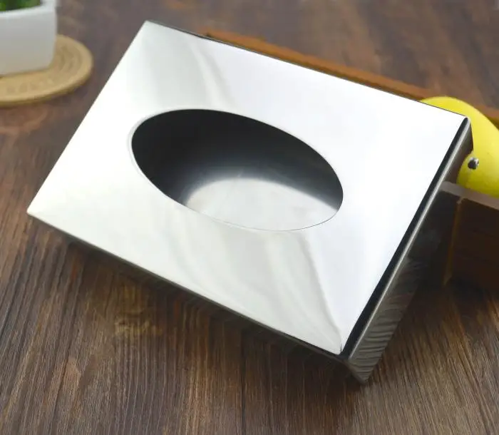 304 stainless steel paper towel box smoke box toilet paper household car paper napkin box 
304 stainless steel paper towel box smoke box toilet paper household car paper napkin box