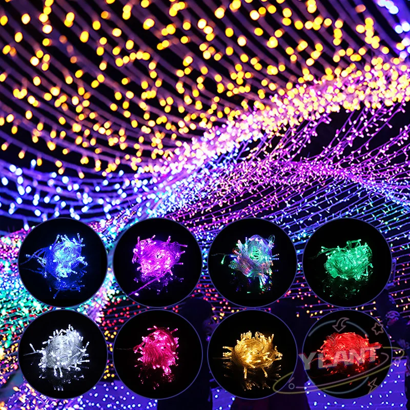New 10M 100M Led String Garland Christmas Tree Fairy Light Chain Waterproof Home Garden Wedding Party Outdoor Holiday Decoration
New 10M 100M Led String Garland Christmas Tree Fairy Light Chain Waterproof Home Garden Wedding Party Outdoor Holiday Decoration