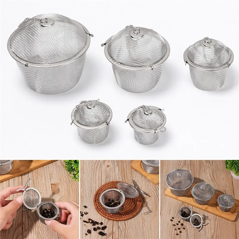 Многоразовые ситечки из нержавеющей стали, сетчатые ситечки для травяного чая, ситечко для чая, Листьев, специй, чая, ситечко для чайника, ку...
Многоразовые ситечки из нержавеющей стали, сетчатые ситечки для травяного чая, ситечко для чая, Листьев, специй, чая, ситечко для чайника, ку...