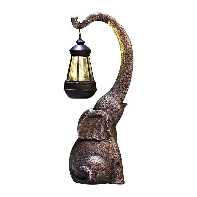 Retro Garden LED Solar Lights Elephant Resin Crafts Ornament Outdoor Waterproof Solar Decorative Lights Patio Lawn Decorations
Retro Garden LED Solar Lights Elephant Resin Crafts Ornament Outdoor Waterproof Solar Decorative Lights Patio Lawn Decorations