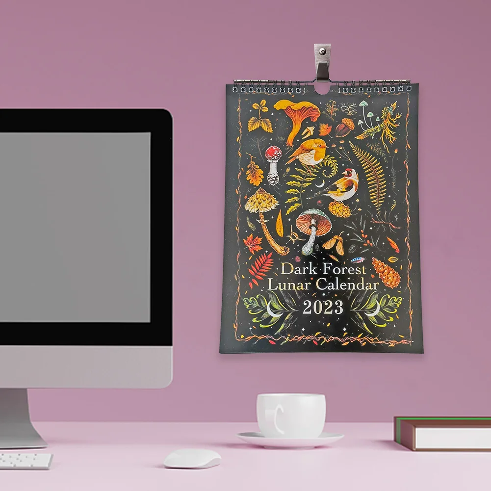 Настенные календари на лунную тему 2023, креативные подарки, календарь на тему темного леса и Луны, поделки ручной работы, замечательный вид, х...
Настенные календари на лунную тему 2023, креативные подарки, календарь на тему темного леса и Луны, поделки ручной работы, замечательный вид, х...