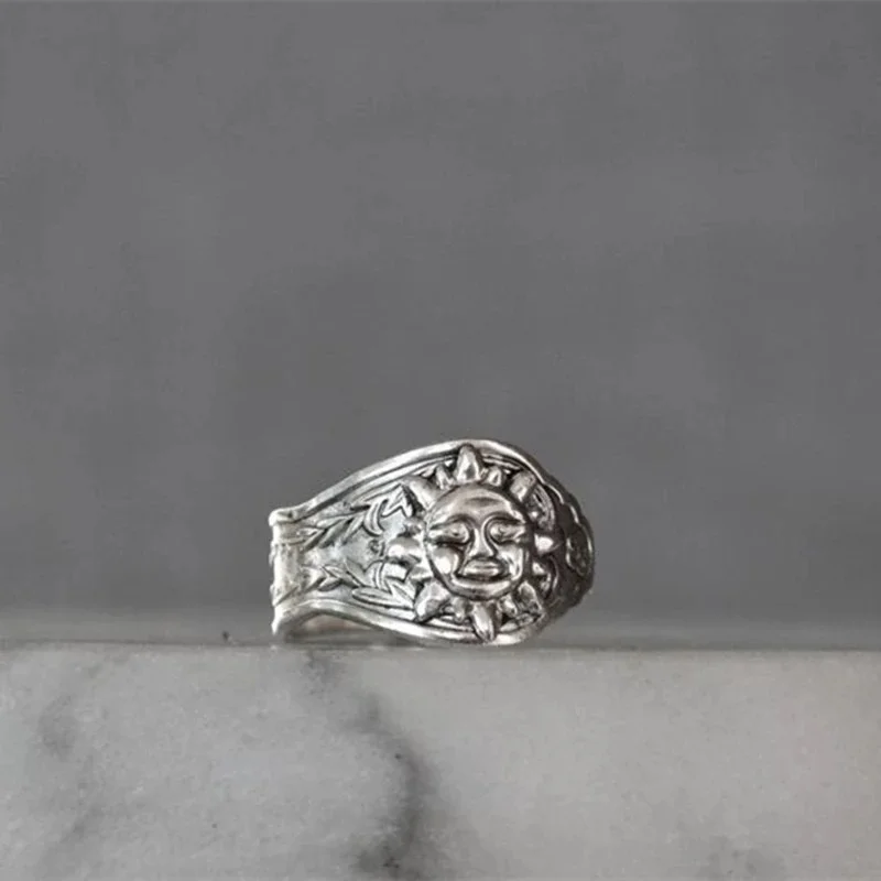 Vintage Sun god Woman's Rings wholsale lots Ancient Greek Style fine Jewelry Ring On The Neck Holiday Party Gift Accessories
Vintage Sun god Woman's Rings wholsale lots Ancient Greek Style fine Jewelry Ring On The Neck Holiday Party Gift Accessories