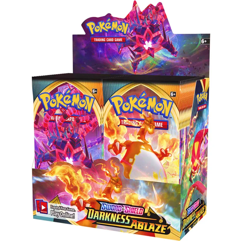 324Pcs/Box Pokemon Cards English Darkness Ablaze Vivid Voltage Vmax GX Series Booster Box Collection Trading Card Game Toys
324Pcs/Box Pokemon Cards English Darkness Ablaze Vivid Voltage Vmax GX Series Booster Box Collection Trading Card Game Toys