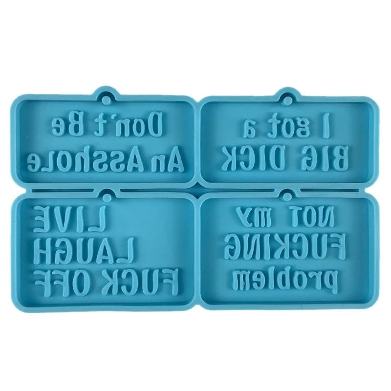 D0LC Word Keychain Silicone Mold Resin Keychain Mold Silicone Mold Epoxy Resin Casting Silicone Molds for DIY Luggage Tag
D0LC Word Keychain Silicone Mold Resin Keychain Mold Silicone Mold Epoxy Resin Casting Silicone Molds for DIY Luggage Tag