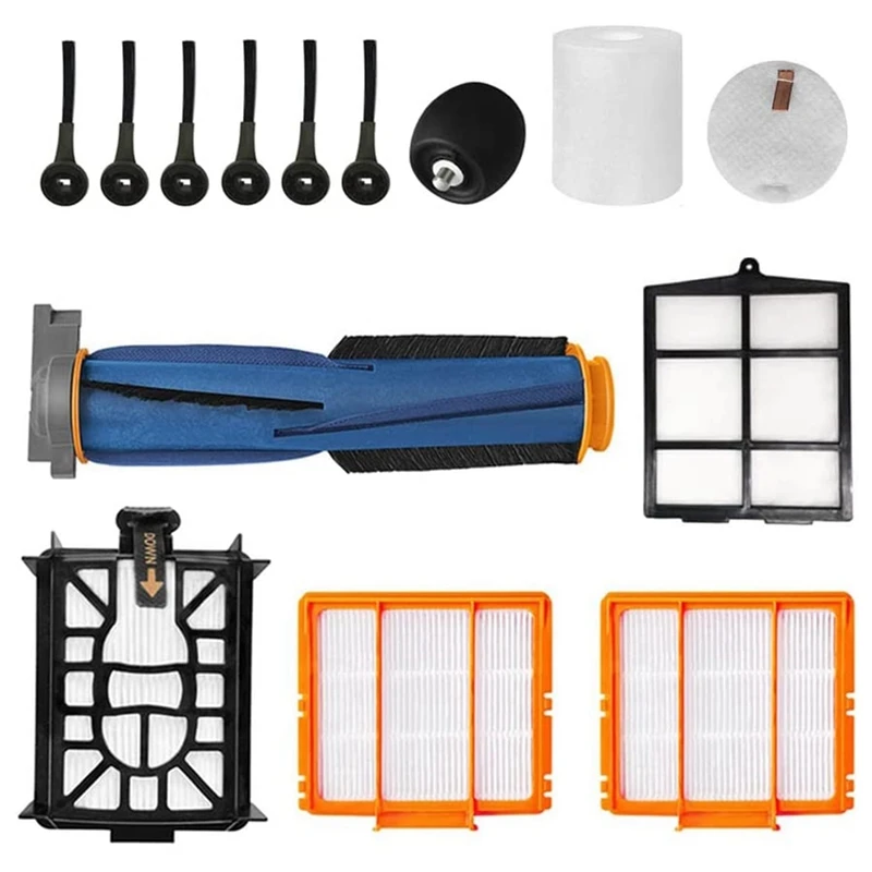 Replacement Main Brush Side Brush HEPA Filter Compatible For Shark AV2501AE AV2502AE Robot Vacuum Cleaner Accessories
Replacement Main Brush Side Brush HEPA Filter Compatible For Shark AV2501AE AV2502AE Robot Vacuum Cleaner Accessories
