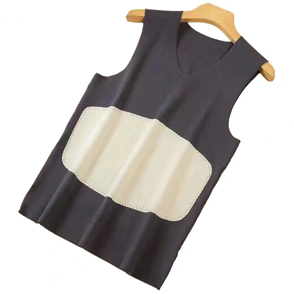 Men's Winter Vest Thickened Sleeveless V-neck Plush Tummy Control Warm Color-blocked Stretch Pullover Bottoming Vest
Men's Winter Vest Thickened Sleeveless V-neck Plush Tummy Control Warm Color-blocked Stretch Pullover Bottoming Vest