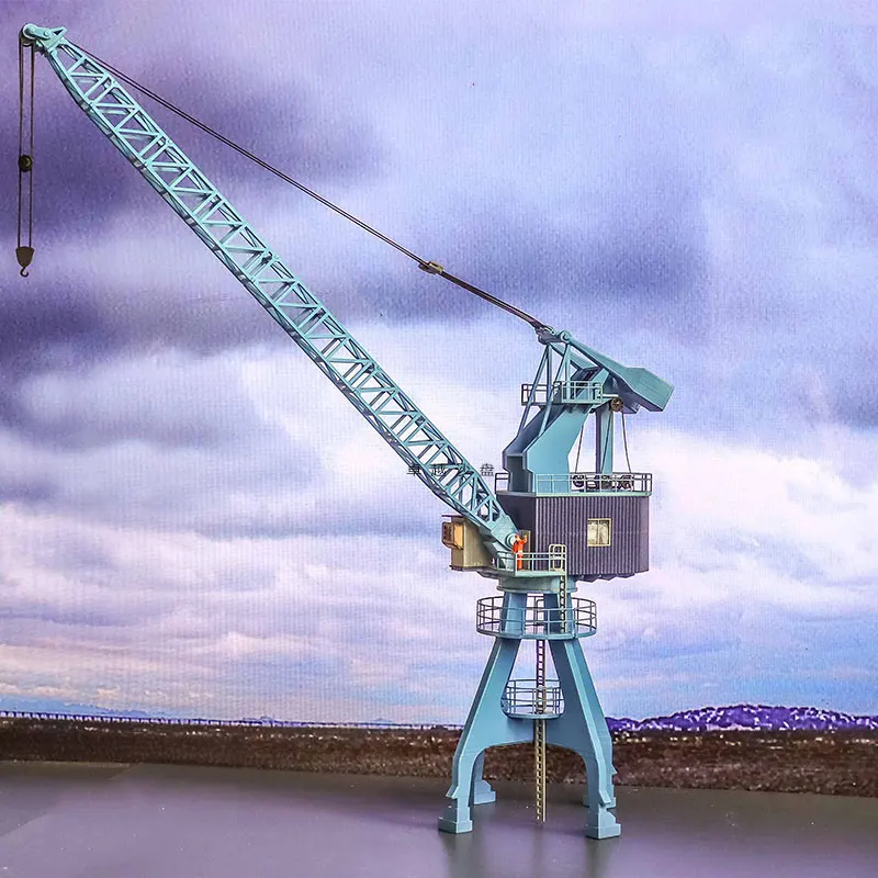 1/87 HO Scale Cranes Model Port Freight Station Scene DIY Sand Table Scenery Layout Assembled Train Building Model Kit Hobby Toy
1/87 HO Scale Cranes Model Port Freight Station Scene DIY Sand Table Scenery Layout Assembled Train Building Model Kit Hobby Toy