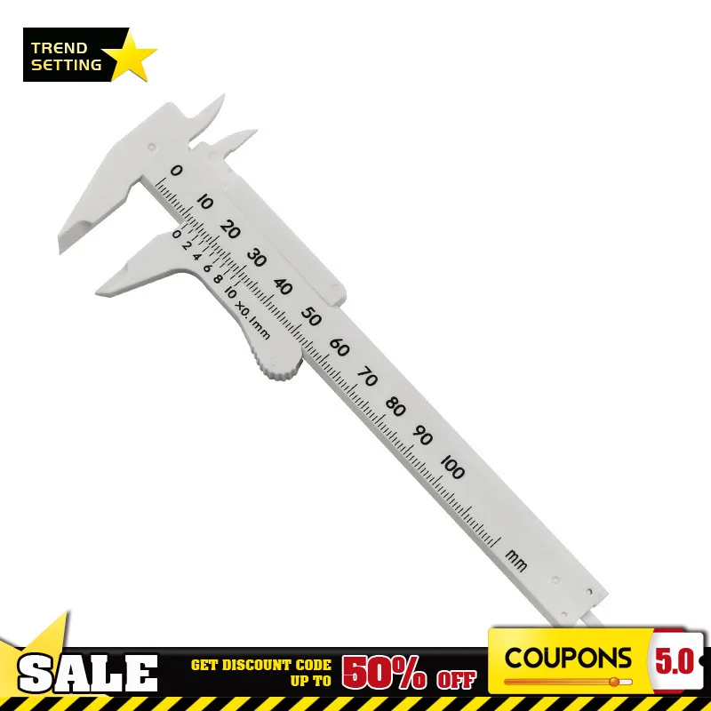 Plastic 0-120mm Vernier Caliper DIY Measure Tool Woodworking Metalworking Plumbing Model Making Depth Diameter Measure Tool
Plastic 0-120mm Vernier Caliper DIY Measure Tool Woodworking Metalworking Plumbing Model Making Depth Diameter Measure Tool