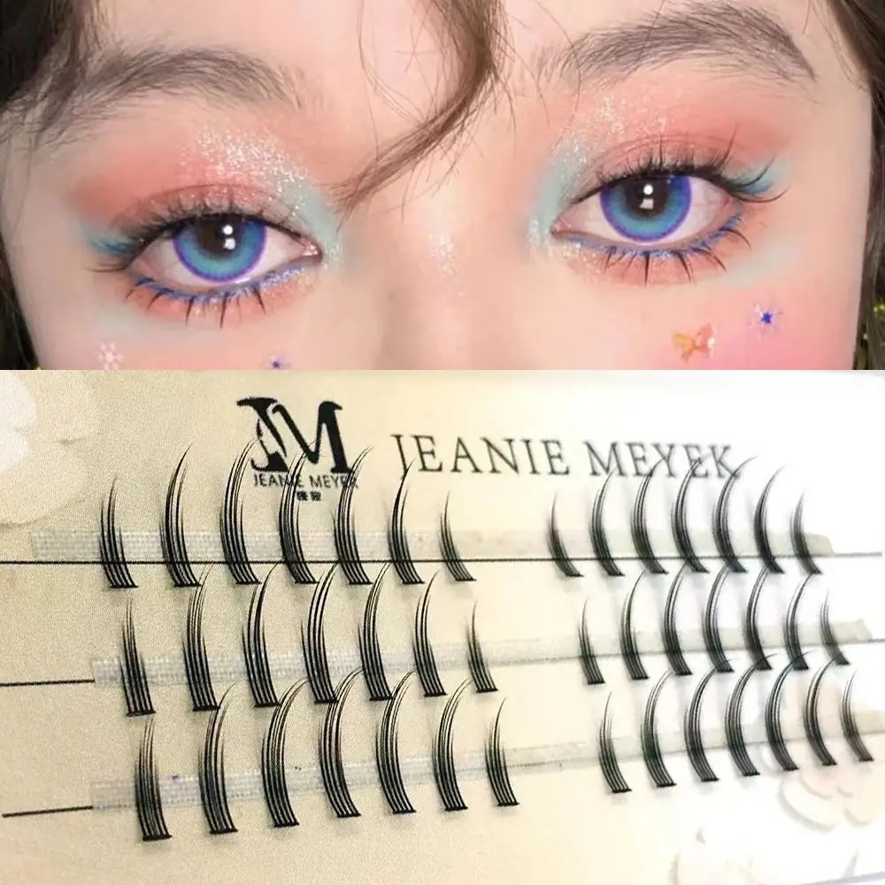 3 Rows Wispy Lashes Premade Natural Individual Segment Lashes Comic 3D Grafting Eyelashes
3 Rows Wispy Lashes Premade Natural Individual Segment Lashes Comic 3D Grafting Eyelashes