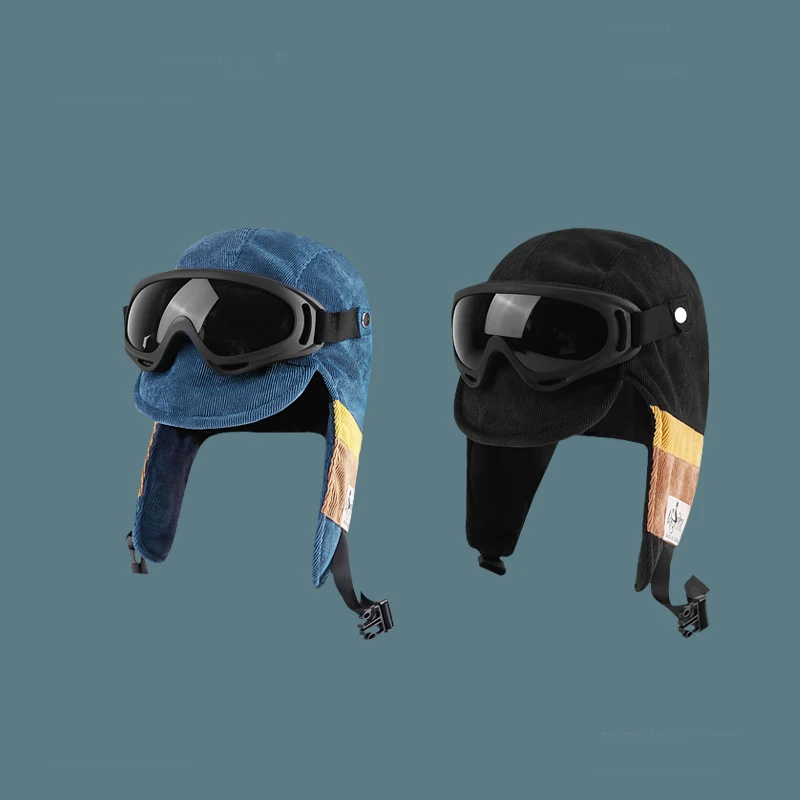 Winter Czapka Uszatka Baseball Cap With Ear Protection Chapka Femme Russe Fourrure Russian Gorro Orejas Hats With Glasses Caps
Winter Czapka Uszatka Baseball Cap With Ear Protection Chapka Femme Russe Fourrure Russian Gorro Orejas Hats With Glasses Caps