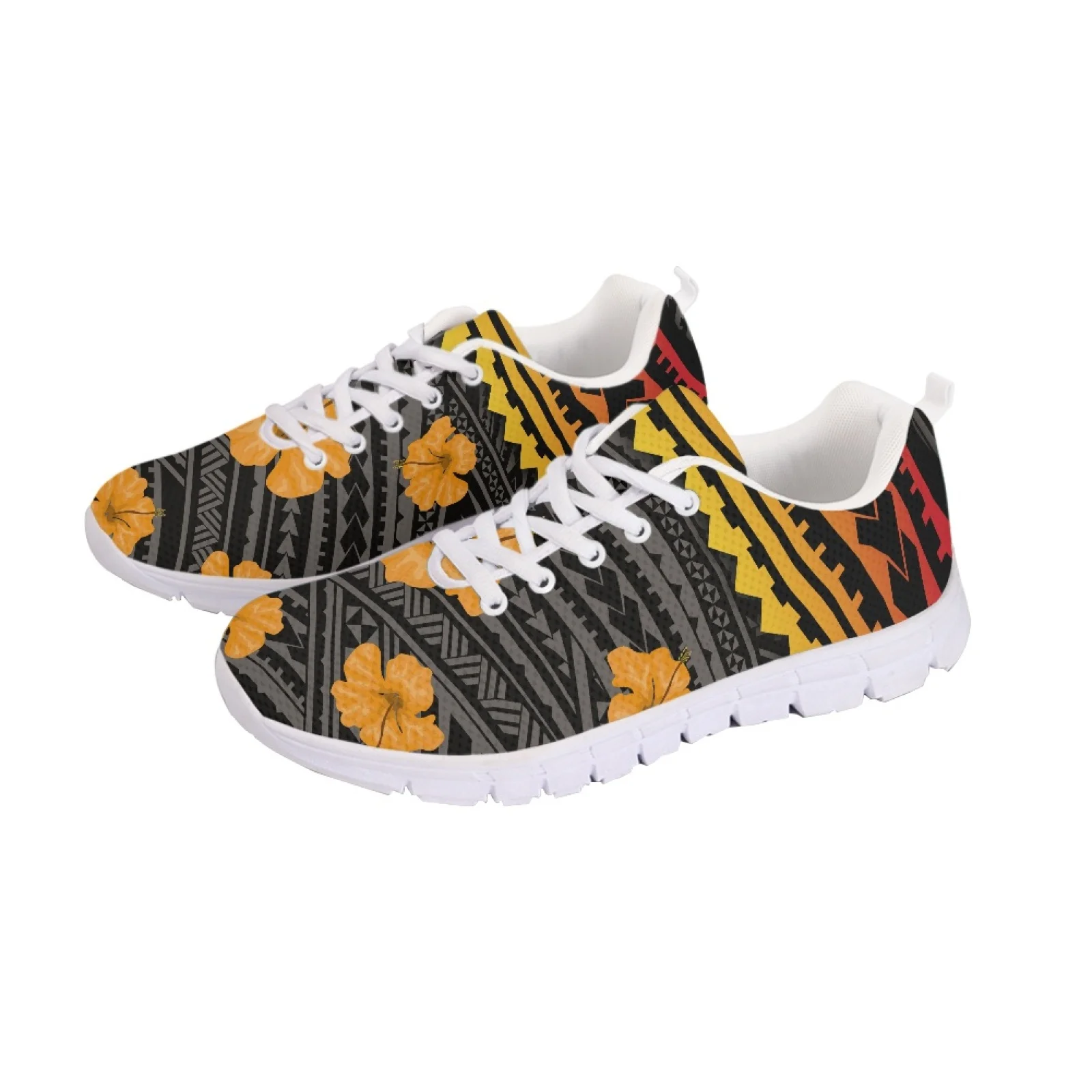Polynesian Tribal Samoan Totem Tattoo Samoa Prints Unisex Lightweight Non-slip Soft-Soled Trainers Breathable Mesh Running Shoes
Polynesian Tribal Samoan Totem Tattoo Samoa Prints Unisex Lightweight Non-slip Soft-Soled Trainers Breathable Mesh Running Shoes