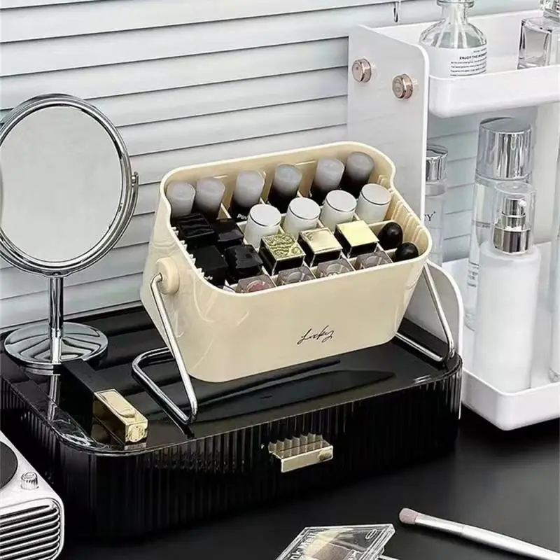 Cosmetic Storage Box Storage Rack Portable Lipstick Organizer Cosmetic Organizer Holder Makeup Brush Holder Desktop Storage 
Cosmetic Storage Box Storage Rack Portable Lipstick Organizer Cosmetic Organizer Holder Makeup Brush Holder Desktop Storage