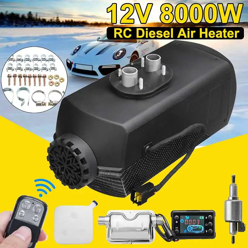 5-8KW 12V Car Heater Air Diesel Heater with LCD Switch Silencer Remote Control LCD Air Diesel Heater for Car Truck Boat Bus
5-8KW 12V Car Heater Air Diesel Heater with LCD Switch Silencer Remote Control LCD Air Diesel Heater for Car Truck Boat Bus