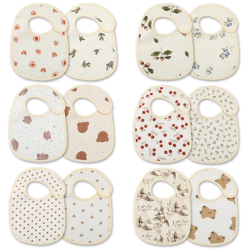 2PC Newborn Cotton Gauze Cartoon Baby Bibs Infant Boys Girls Burp Cloth Thin Scarf Children Feeding Saliva Towel Stuff For Kids
2PC Newborn Cotton Gauze Cartoon Baby Bibs Infant Boys Girls Burp Cloth Thin Scarf Children Feeding Saliva Towel Stuff For Kids
