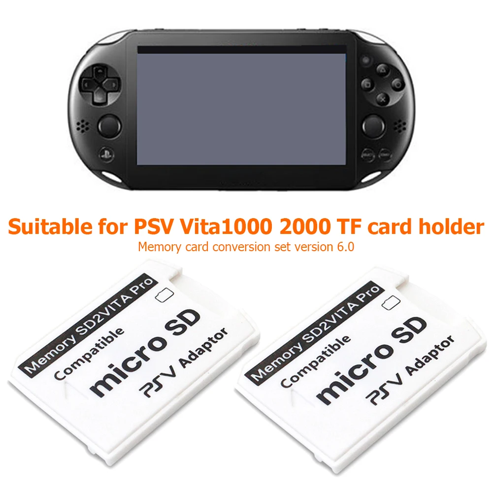 Адаптер для карты памяти переносной декор Пылезащитный портативный SD2VITA 6 0
