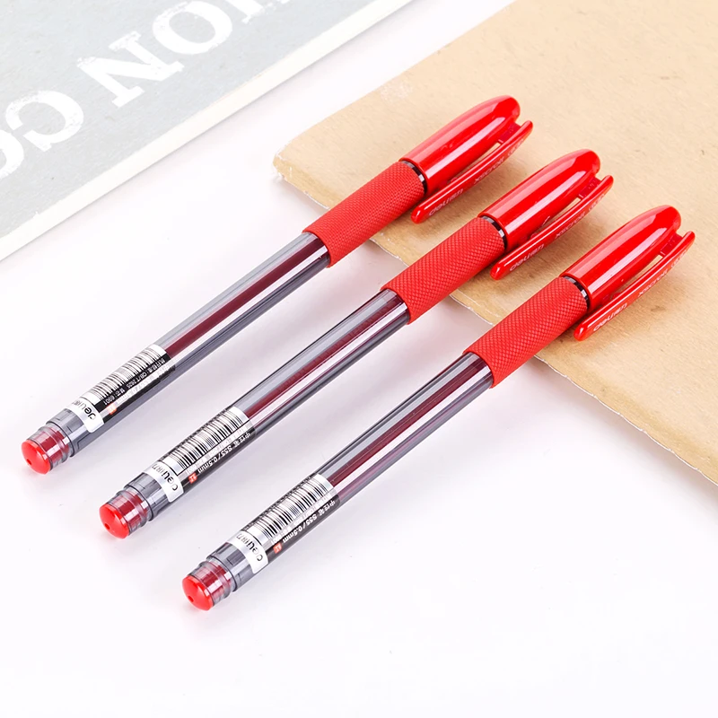 Ручка гелевая с черными и красными чернилами 0 5 мм