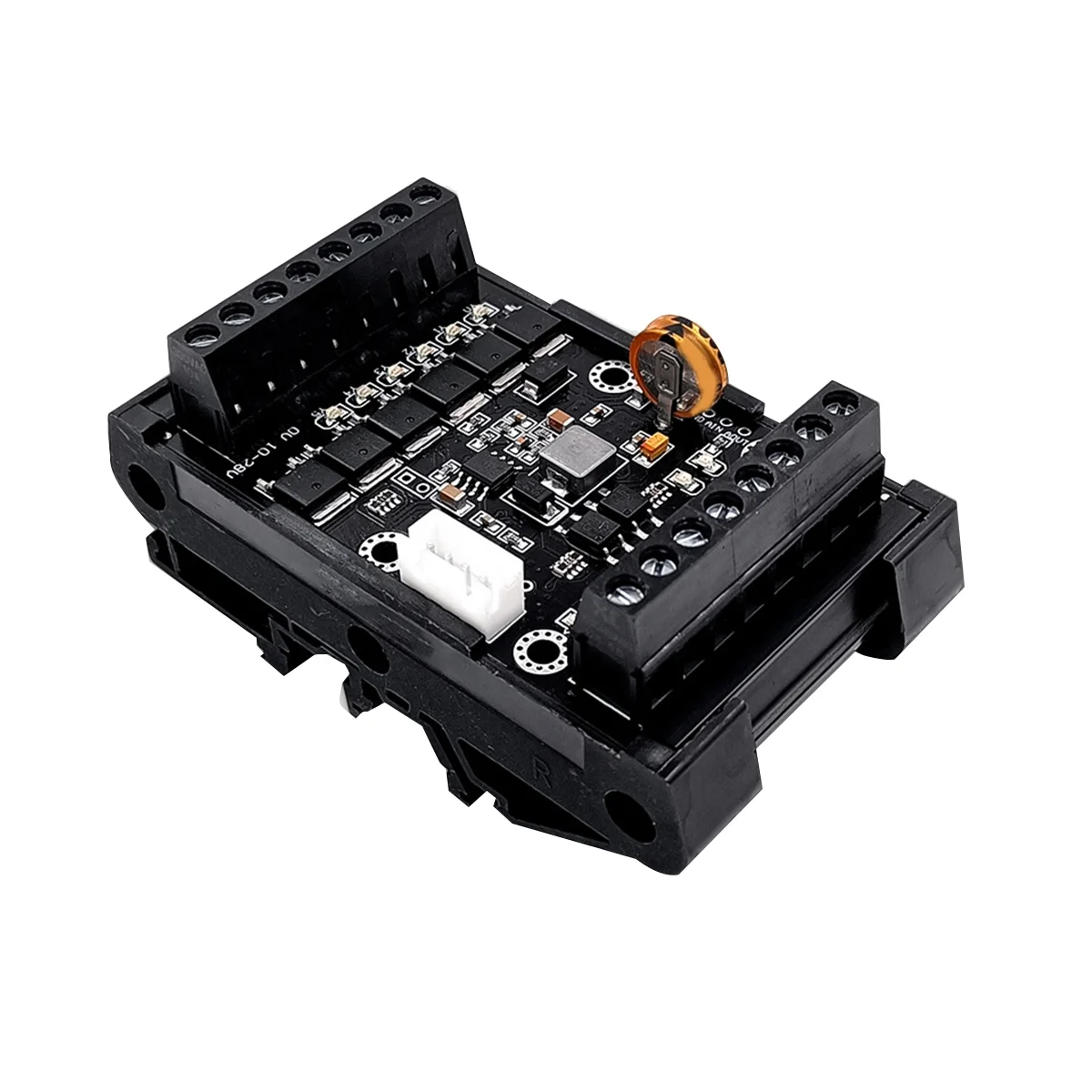 FX1N-14MT PLC Industrial Control Board+Case PLC Module Analog Input / Output with Guide Rail Delay Relay Module
FX1N-14MT PLC Industrial Control Board+Case PLC Module Analog Input / Output with Guide Rail Delay Relay Module