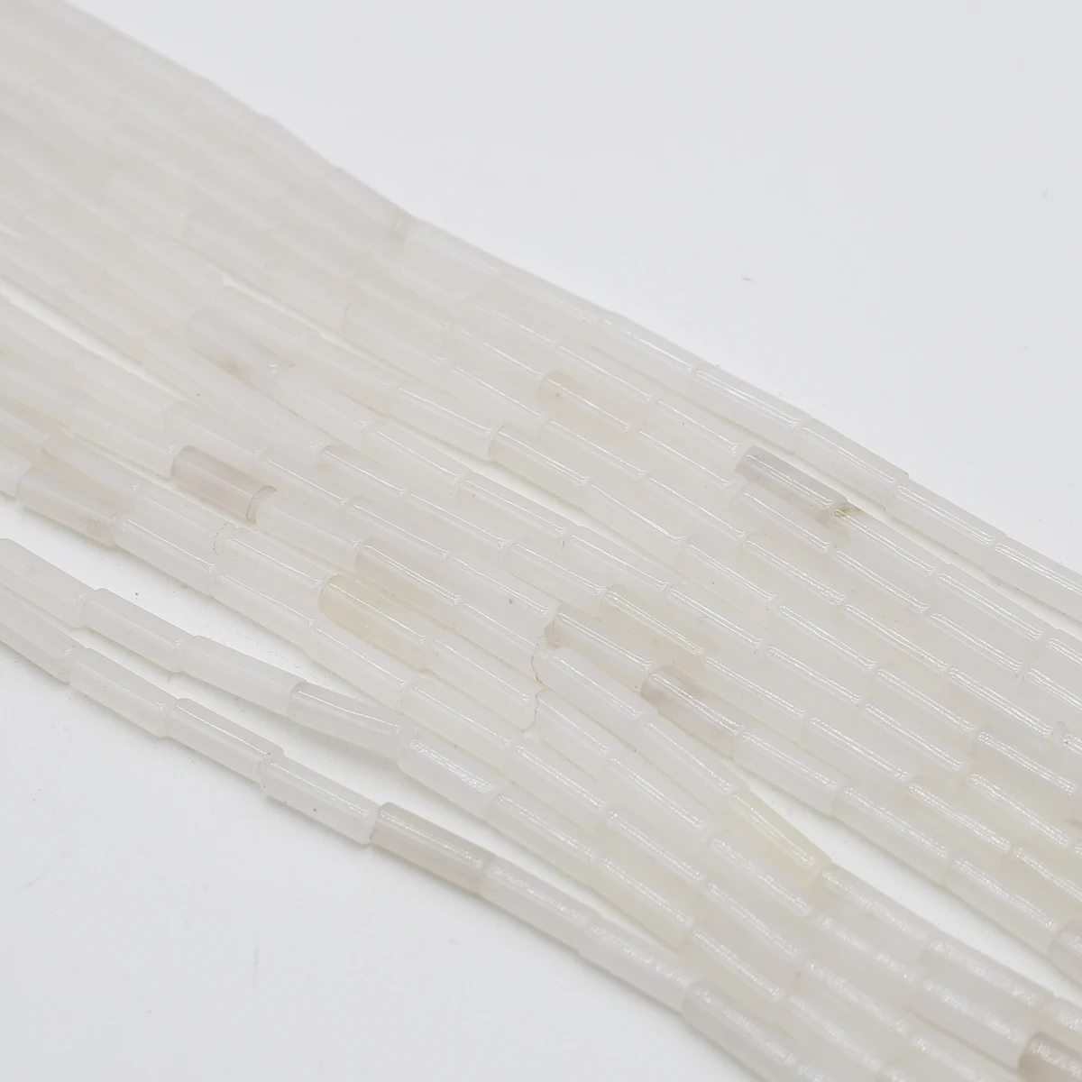 Natural Stones Long Cylindrical Beads Clear Quartz Loose Spacer Beads for Jewelry Making DIY Bracelet Necklace Accessories 38cm
Natural Stones Long Cylindrical Beads Clear Quartz Loose Spacer Beads for Jewelry Making DIY Bracelet Necklace Accessories 38cm